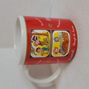 Campbell's 2001 Through The Seasons Red White Mug
